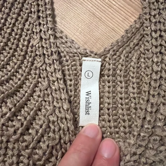 Crop Top Crocheted sweater - Picture 3 of 4